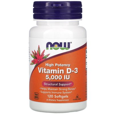 Vitamin D-3, 125 mcg